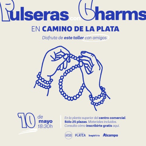 InspirArte: Pulseras con charms en Camino de la Plata