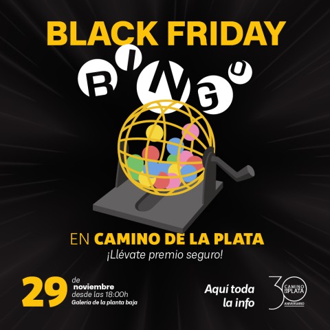 Black Friday Bingo: premios, diversión y ambientazo 