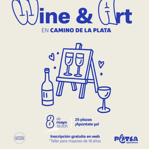 Evento: Wine and Art en Burgos | Experiencia Creativa en Camino de la Plata