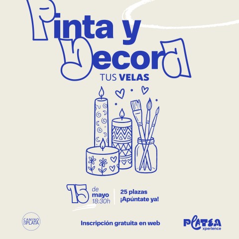 Evento: Taller de Pintura de Velas en Burgos