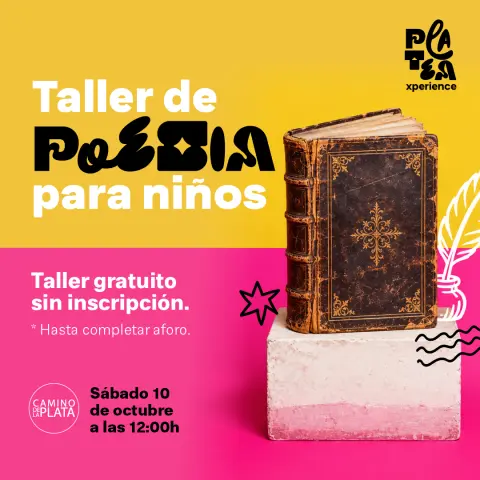 Evento: Taller de poesía infantil en Burgos | ¡Pequeñas palabras, grandes historias!